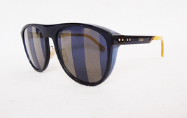 FENDI Sunglasses FFM0085S PJP7Y 140 Blue/Blue Mirrored Striped MADE IN I... - £211.56 GBP