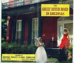 The Great River Road in Arkansas Brochure Along the Mississippi 1960 - £12.47 GBP