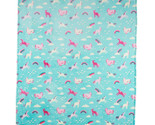 NEW Pink Unicorns &amp; Rainbows Oversized Plush Throw Blanket 60 x 72 inche... - $16.95