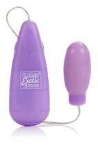 Silicone Slims Vibrating Smooth Bullet - Purple - £26.60 GBP