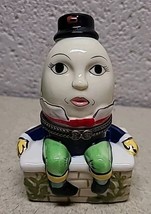 Vtg 1997 4&quot; HUMPTY DUMPTY Porcelain Hinged Trinket Jewelry Box Direct Co... - $410.89 MXN