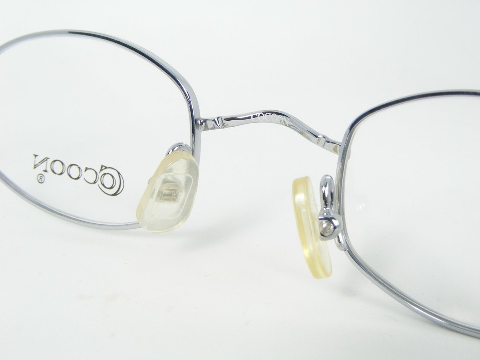 NEW COCOON LG 129 C60 SILVER /OTHER EYEGLASSES GLASSES METAL FRAME 40-21-135mm Item image 6
