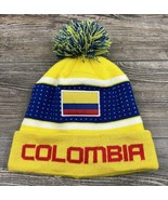 Columbia Soccer Colorful Acrylic Beanie Cuffed/Pom Pom ~One Size, Icon S... - £9.30 GBP