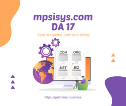 MPSISYS.com .com - DA 17 | Perfect for Tech &amp; Business Innovators High A... - £165.43 GBP