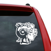 Tank Girl Vinyl Decal Sticker | Color: White | 5 inch Tall - $4.94