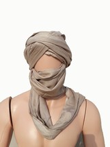 Long Tuareg Scarf, Berber Turban, Tribal Scarf, Tuareg Tagelmust, Moroccan scarf - £51.10 GBP