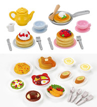Sylvanian Families - 2 Play Food Sets Together - Lunch Set &amp; Fluffy Pancake Sets - £20.24 GBP