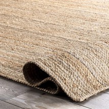 Handmade Jute Rug, Jute Braided Rug, Natural Rug, Bohemian Rug, Jute Area Rug, J - £40.52 GBP