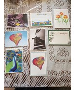 8 New MD Anderson Cancer Center Children&#39;s Art Blank Cards &amp; Envelopes M... - $16.82