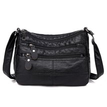 Casual Soft Leather Shoulder Crossbody Bags for Women 2022 Designer Handbags Hig - £18.34 GBP