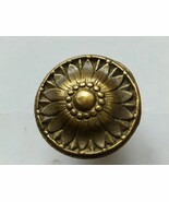 Antique Vintage Brass Metal 1 French Ornate Knob Drawer Pull Handle - €6,91 EUR