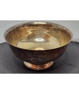 Compote Bowl Silver Plated 7 x 3.75 inches Unbranded - £7.85 GBP