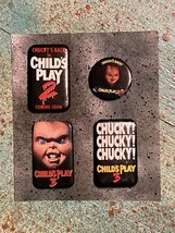Vintage &quot;Child&#39;s Play&quot; Promotional Pinback Collection - £27.68 GBP