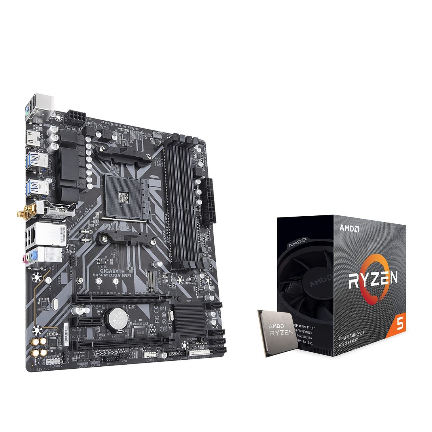 Micro Center AMD Ryzen 5 3600 6-Core, 12-Thread Unlocked Desktop Processor with  - $389.99