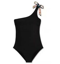 Kona Sol™ ~ Women&#39;s Size Medium (8-10) ~ Black/AGA73 ~ One Pc. Swimsuit - £17.93 GBP