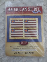 NIP Joann AMERICAN SPIRIT Commemorative Edition 9/11/01 QUILT KIT - 43&quot; ... - £14.09 GBP