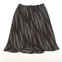 Lapis Women's Skirt S A-Line Skirt Brown Ivory Dot - $15.99