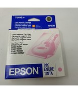 New Genuine Epson T0486 Ink Cartridge Light Magenta Pink Exp 01/2008 - £12.46 GBP