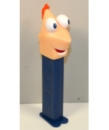 Pez Dispenser Disney Phineas &quot;Phineas and Ferb&quot; Blue Body Footed 4 7/8&quot; ... - £5.49 GBP