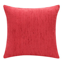 20&quot; X 20&quot; Coral Linen Zippered Pillow - £50.15 GBP