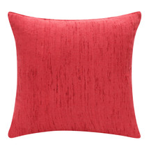 20&quot; X 20&quot; Coral Linen Zippered Pillow - £50.27 GBP