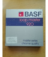 NOS New Old Stock BASF Loop Master 920 1&quot;&quot; Studio Chrome Reel Tape ULTRA... - $156.13 CAD