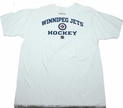 Winnipeg Jets Reebok Center Ice Locker Room Team Logo NHL Logo T-Shirt - £15.71 GBP