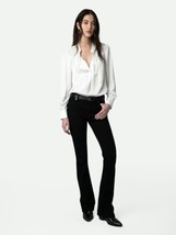 Zadig &amp; Voltaire Tink Top Blouse Ivory Judo $298, Sz S, NWT! - $74.24