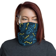 Halloween Monsters Night Party Breathable Washable Neck Gaiter - £13.35 GBP