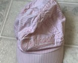 Classic Pink Stripe Vtg Embroidered OSHKOSH B&#39;GOSH 0-9 mth Elastic Baseb... - $27.10