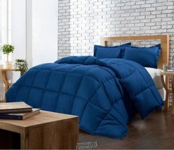 Premium Down Alternative Comfort Navy Queen Set Polyester - €56,71 EUR