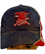 NRA Red Flying Eagle Blue Embroidered Trucker Hat, Red White strapback OSFA - €5,92 EUR