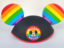 Disney Mickey Mouse Gay Pride Ears 2021 Version New w Tags Rainbow LGBTQ+ 1 Size - £7.43 GBP