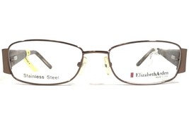 Elizabeth Arden EA1111-2 Eyeglasses Frames Brown Rectangular Full Rim 51... - £18.08 GBP