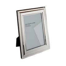 Unity 4 x 6-inch Bead Photo Frame, Silver Plated  - $24.00