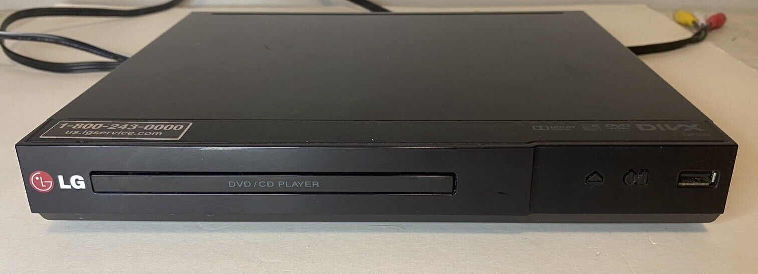 LG DP132 DVD Player with USB Direct Recording / No Remote 10" X 8" X 1" DVD & Bluray Players