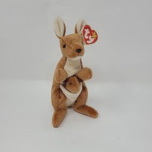 Pouch the Kangaroo Rare TY Beanie Baby Style #4161 Mint Condition - $9.89