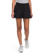 The North Face Womens TNF Black Standard Pleated Shorts, Sz 14 Reg TNF-118 - $68.81