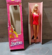 Malibu Barbie Doll 1975 Mattel Vintage Twist N&#39; Turn Bendable Poseable #1067 NIB - £162.50 GBP