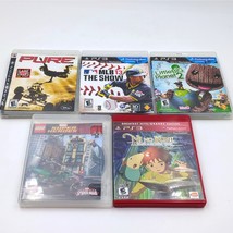 5 PS3 Game Lot Ni No Kuni Lego Marvel Super Heroes LittleBigPlanet 2 MLB... - £26.03 GBP