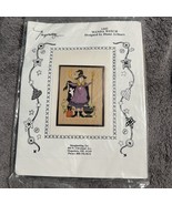 1998 DIANE ARTHURS Wanda Witch Halloween Counted Cross Stitch Pattern #1442 - $27.15 CAD
