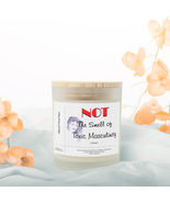 &quot;NOT The Smell Of Toxic Masculinity&quot; Frosted Glass Coconut Soy Wax Candle. - £17.26 GBP