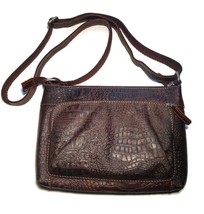 NWT Jack Georges Hornback Mini City Leather Handbag - $90.99