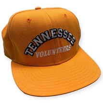 Vtg 80s 90s New Era Pro Hat Tennessee Volunteers Orange Block Spell Out Snapback - £78.84 GBP