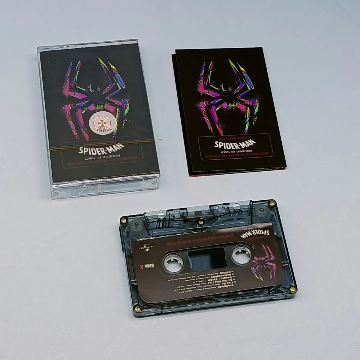 Spider-Man Across the Spider-Verse Music Tape Peter Parker Spiderman Miles - £11.45 GBP+