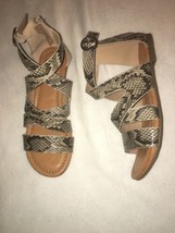 Report  gebba Women&#39;s Fashion strapy Sandals, Snake Print Size 6.5 new - £51.57 GBP