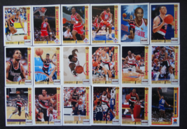 1991-92 Upper Deck Portland Trailblazers Team Set Of 18 Basketball Cards - £3.19 GBP