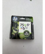 HP 75 XLTri-Color Ink Cartridge Sealed Best By June 2015 replacement - $12.88