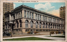 Public Library Chicago IL Postcard PC592 - £3.74 GBP