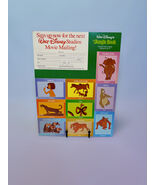 Disney The Jungle Book Collector Cards Set #1 1991 One-Sheet - $7.99